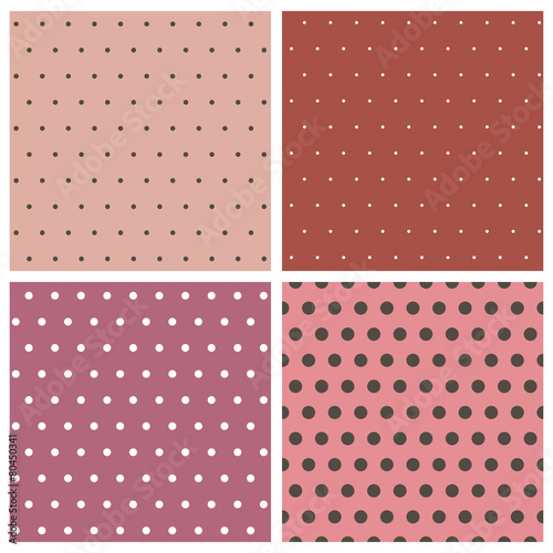 Wallpaper Mural Collection of polka dot patterns Torontodigital.ca