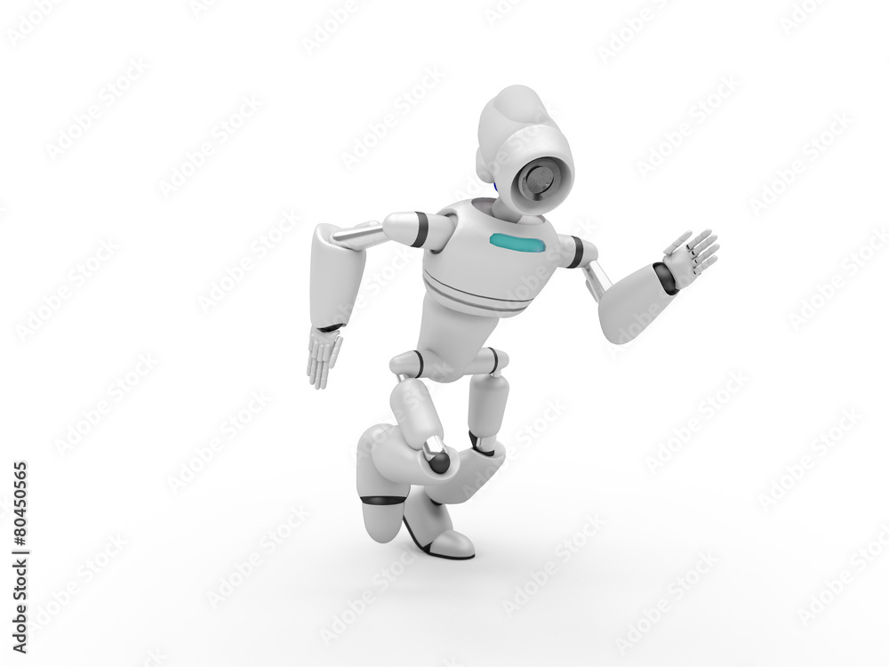 Naklejka premium Rbot_course