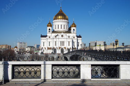 The Cathedral of Christ the Saviour in Moscow, Russia