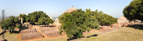 Sanchi Stupa is located at Sanchi Town in India photo