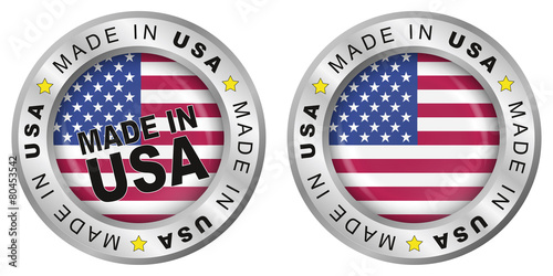 Made in USA Argent
