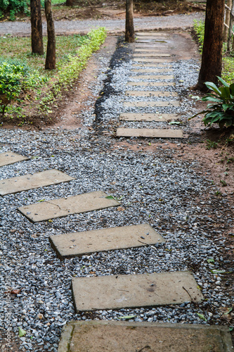 stone walkng photo