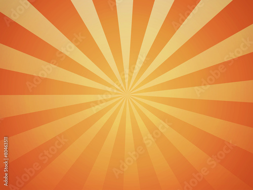 Abstract Vector Vintage Background with Sunrise Shining