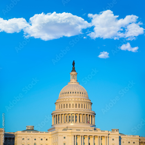 Capitol building dome Washington DC US congress