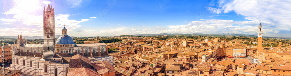 Siena, Tuscany, Italy - obrazy, fototapety, plakaty 