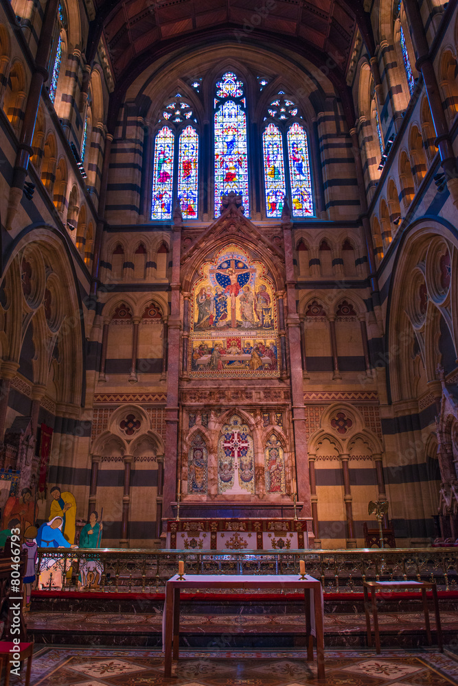 inside St Mary's Cathedral