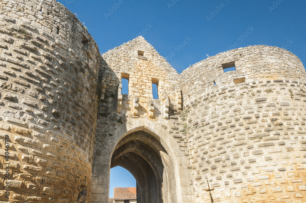 Tower Gate of Domme, Dordogne (France)