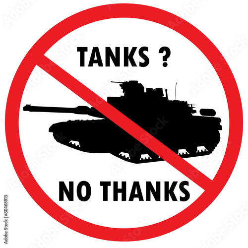 No tanks