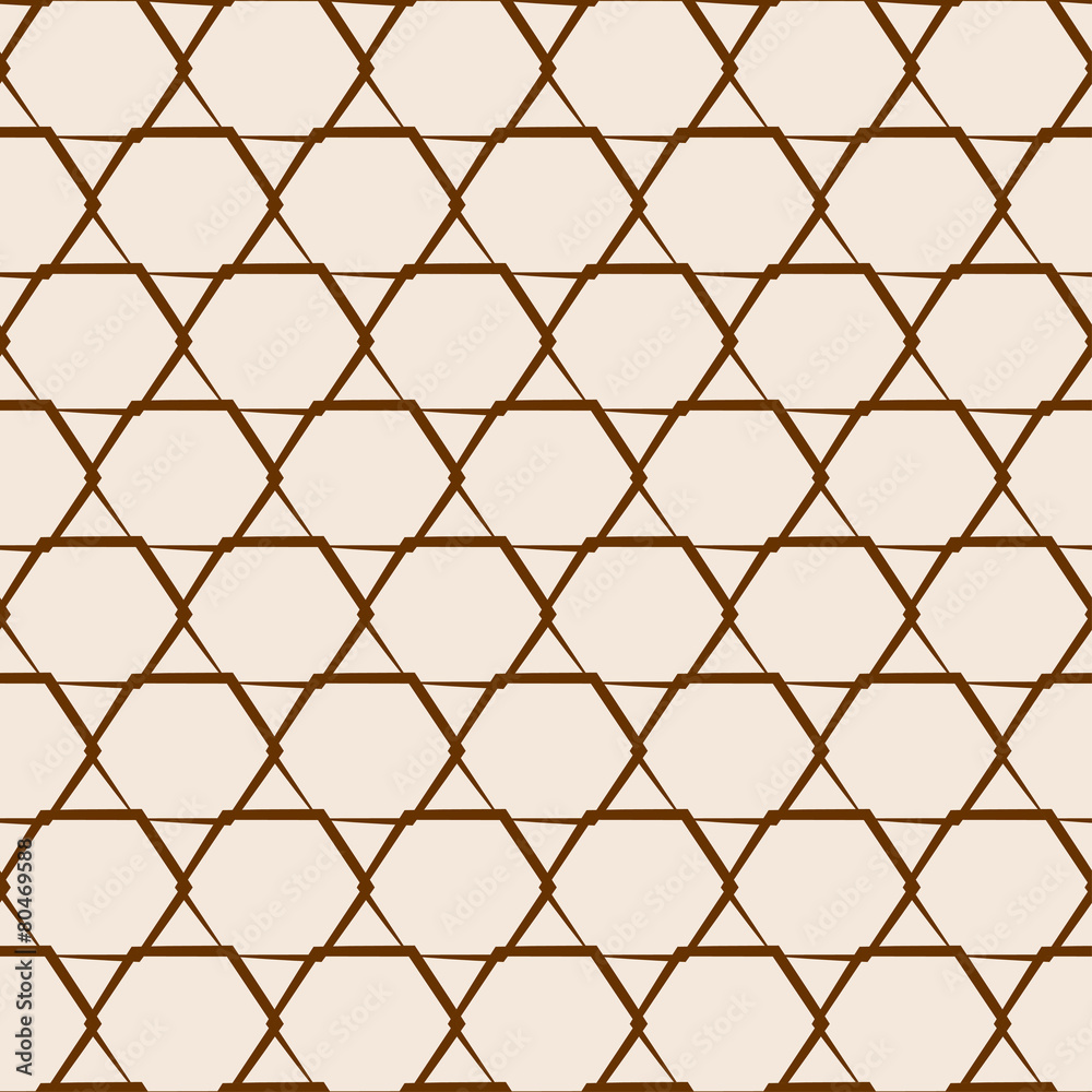 Fototapeta premium Seamless geometric pattern