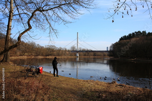 By the river photo