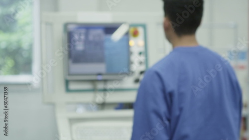 Wallpaper Mural Mixed ethnicity team of machine operators in a factory Torontodigital.ca