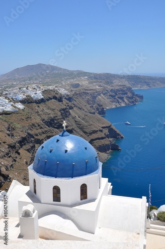 Santorin - Imerovigli - Fira