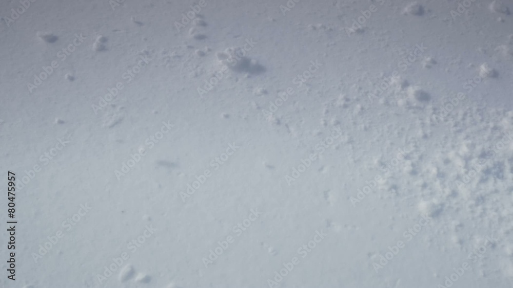 Powder snow in the wind Powder snow in the wind