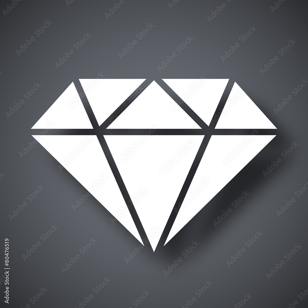 Vector diamond icon