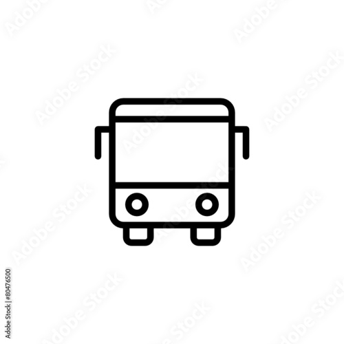 Bus - Trendy Thin Line Icon