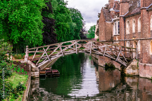 Mathematical bridge, Cambridge, UK