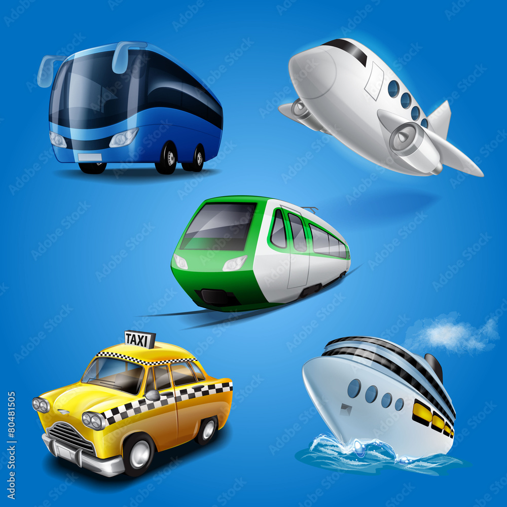 icons transport