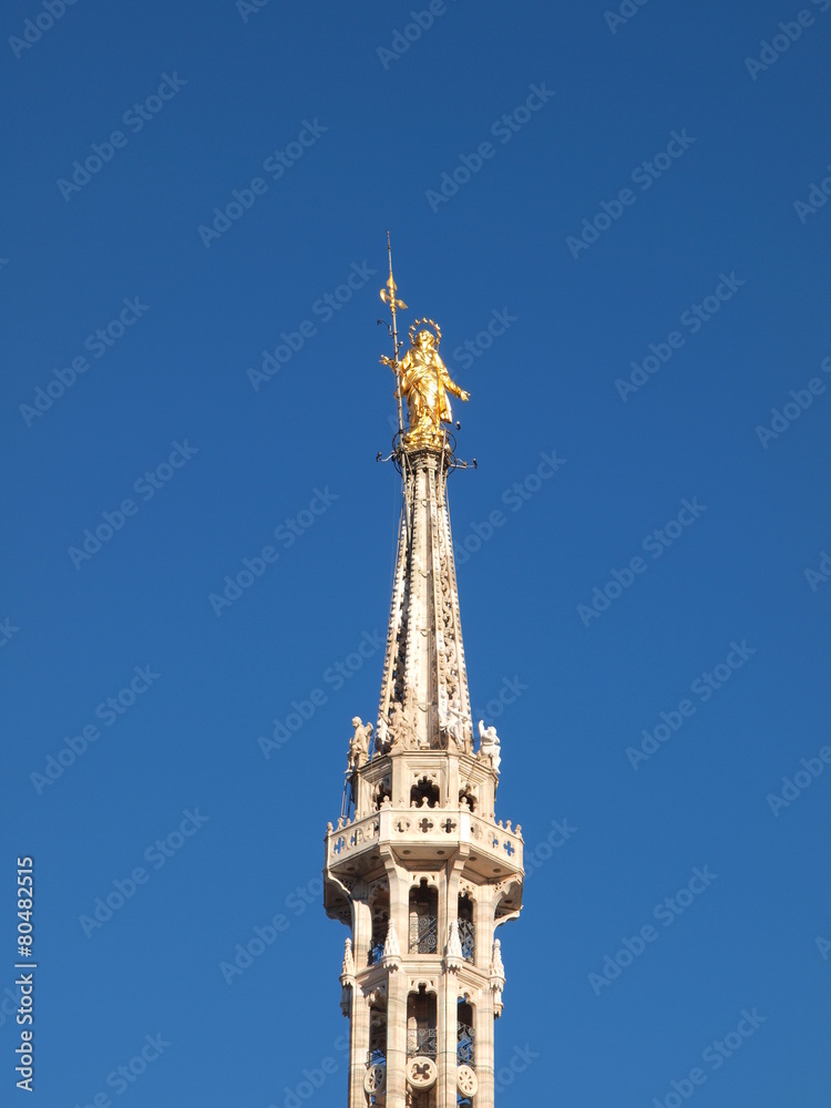 Guglia della Madonnina, Milan, Italy. Guglia della Madonnina, Milan, Italy.