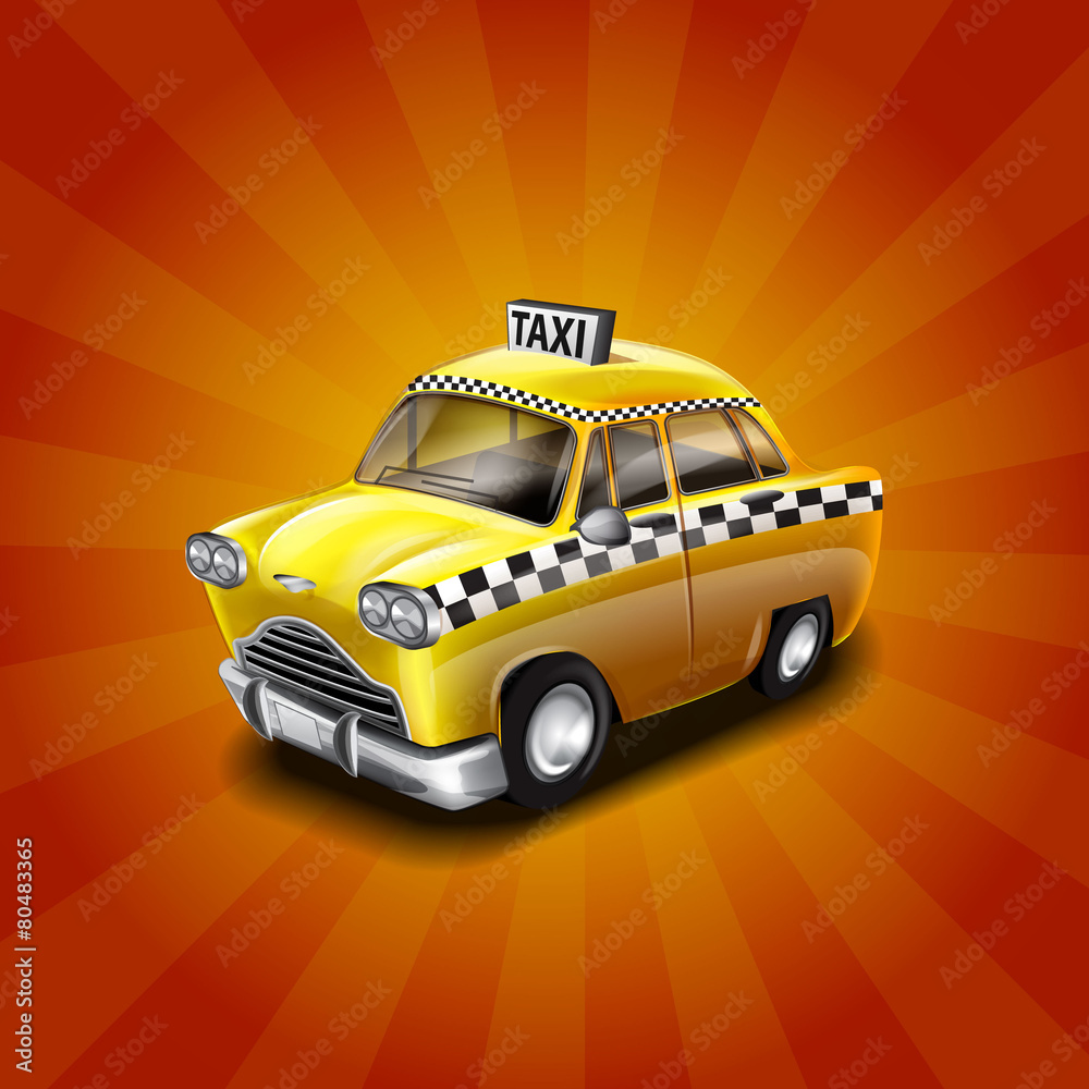 Fototapeta premium taxi