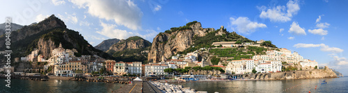 Fototapeta Naklejka Na Ścianę i Meble -  Panoramic Positano Town, Amalfi Coast