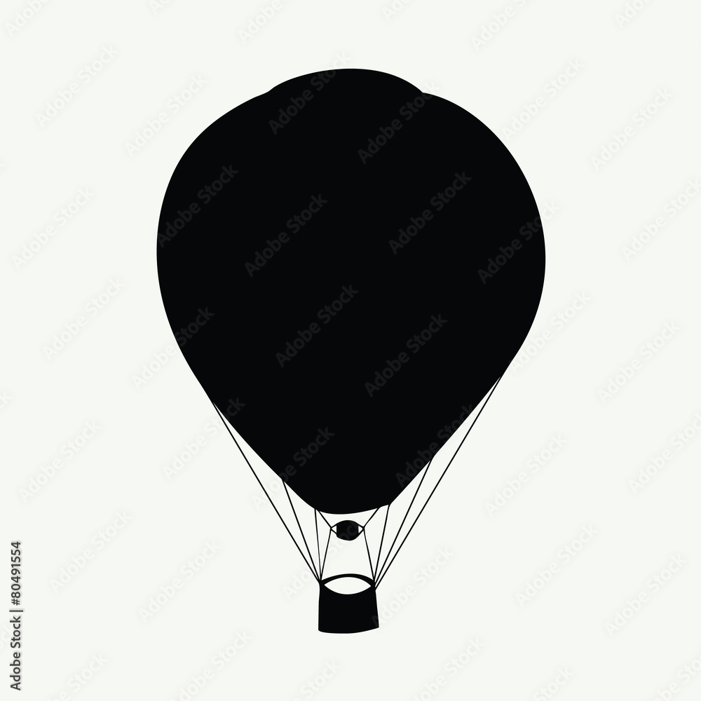vector air balloon