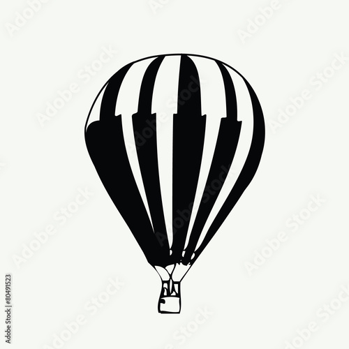 vector air balloon