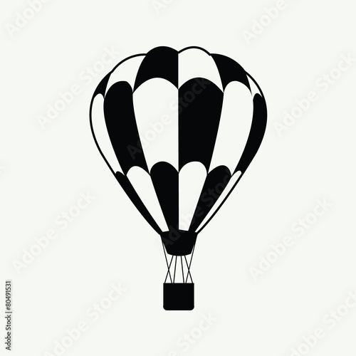 vector air balloon