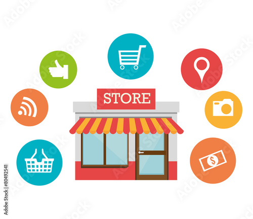 Shopping design.