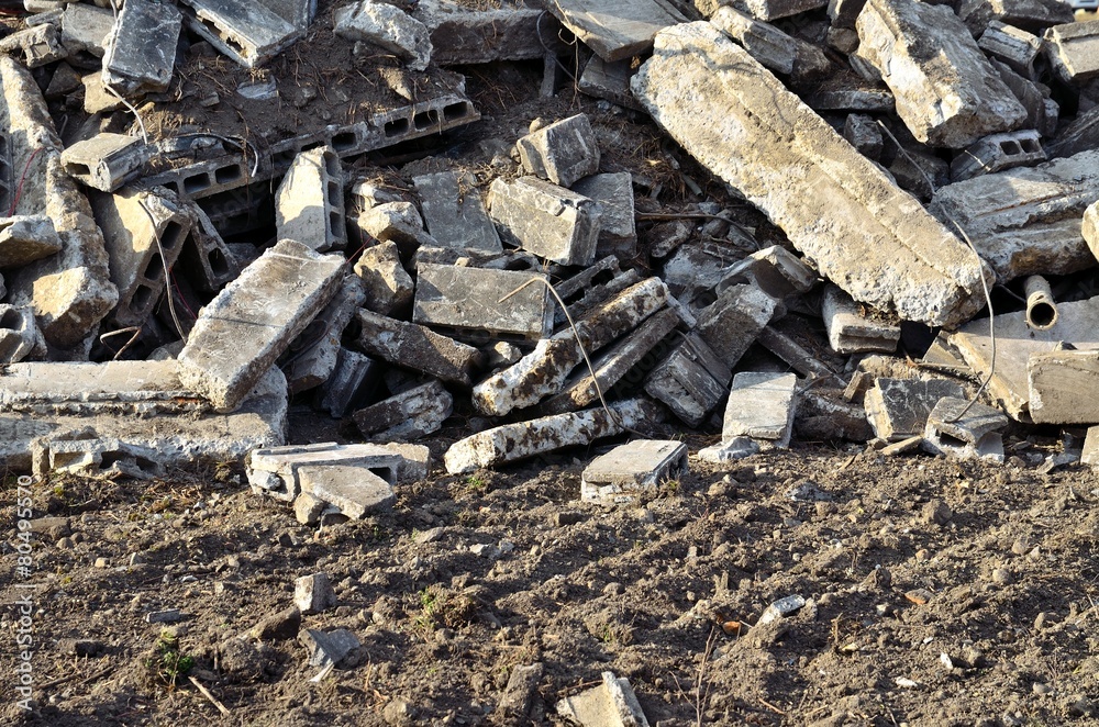 Fototapeta premium 解体工事