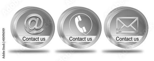 Button contact us