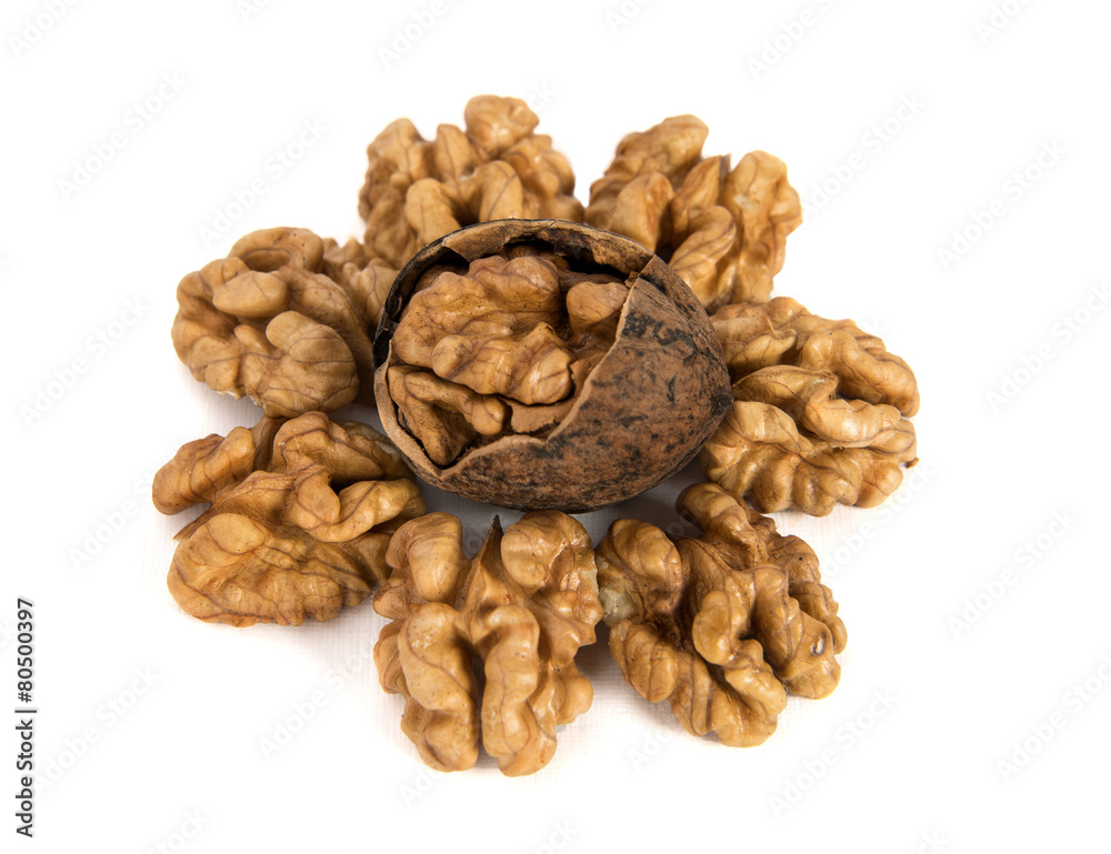 The walnuts cleared The walnuts cleared