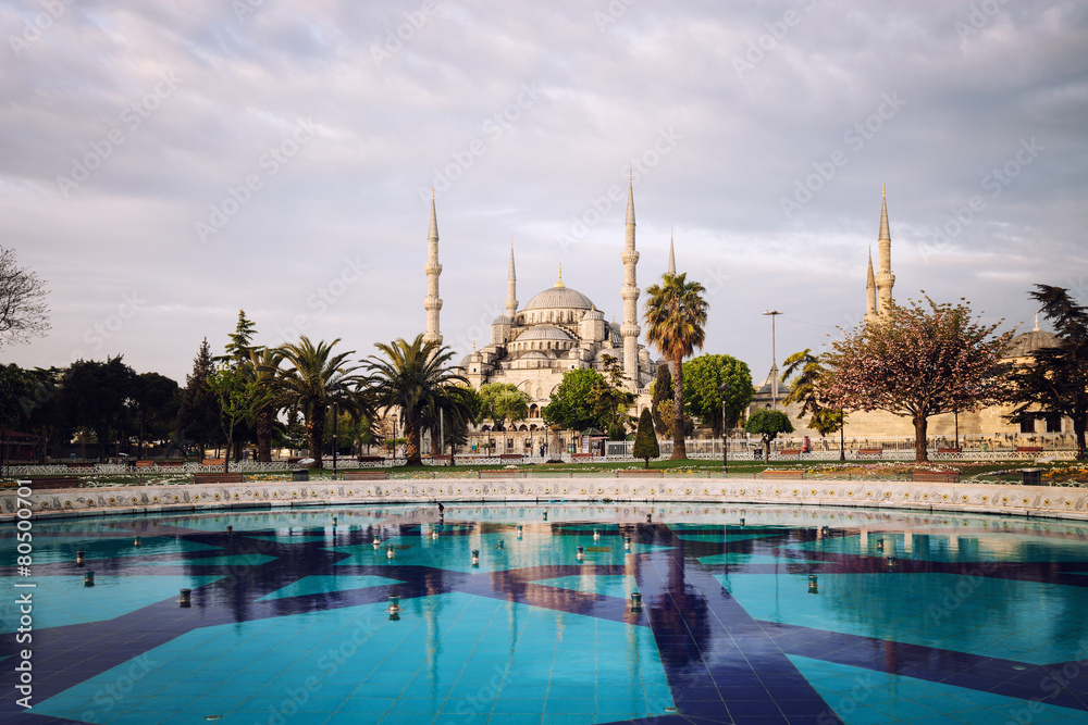 Naklejka premium Sultanahmet Blue Mosque