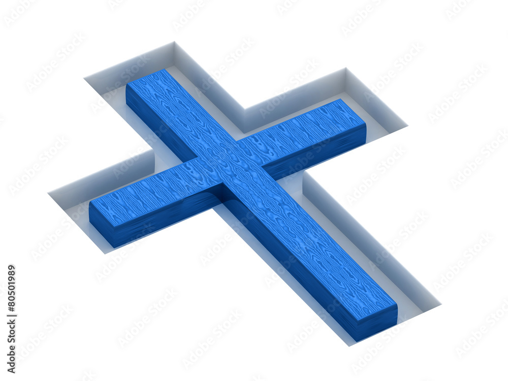Obraz premium 3d Cross