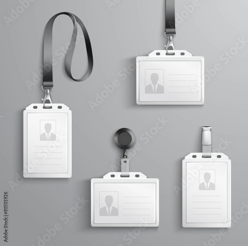 Identification Cards Set