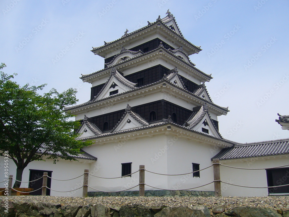 日本の城・松山・大洲城