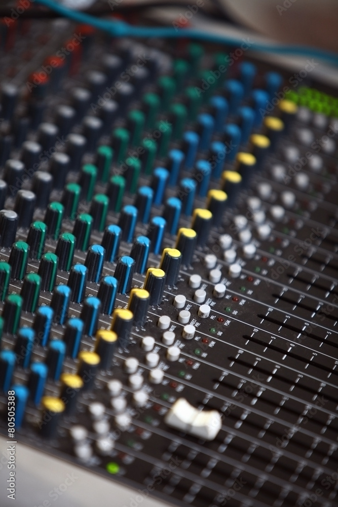 Music mixer desk Music mixer desk