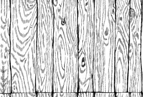 black and white pattern Imitation wooden board