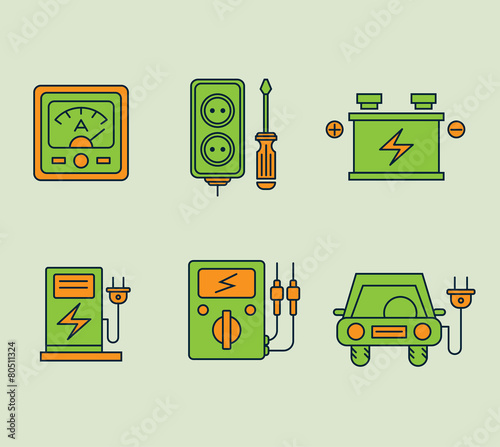 Ecological Icons Set
