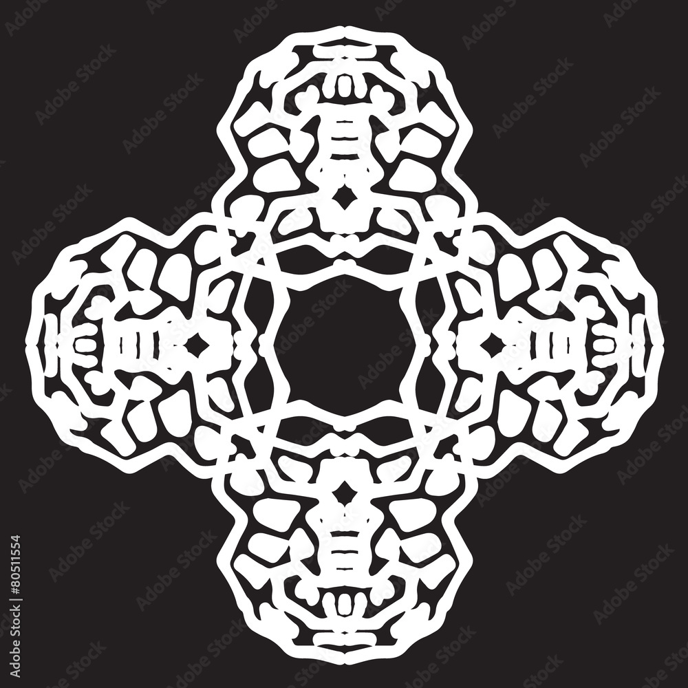 ornament, stencil round pattern, cut out design, decor element ornament, stencil round pattern, cut out design, decor element