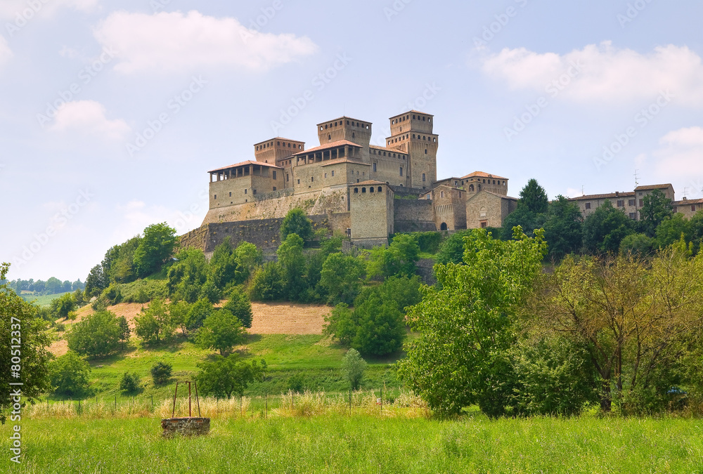 Castel of Torrechiara. Emilia-Romagna. Italy.