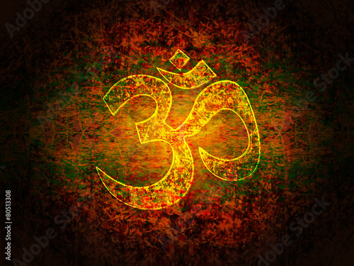 illustration: OM symbol