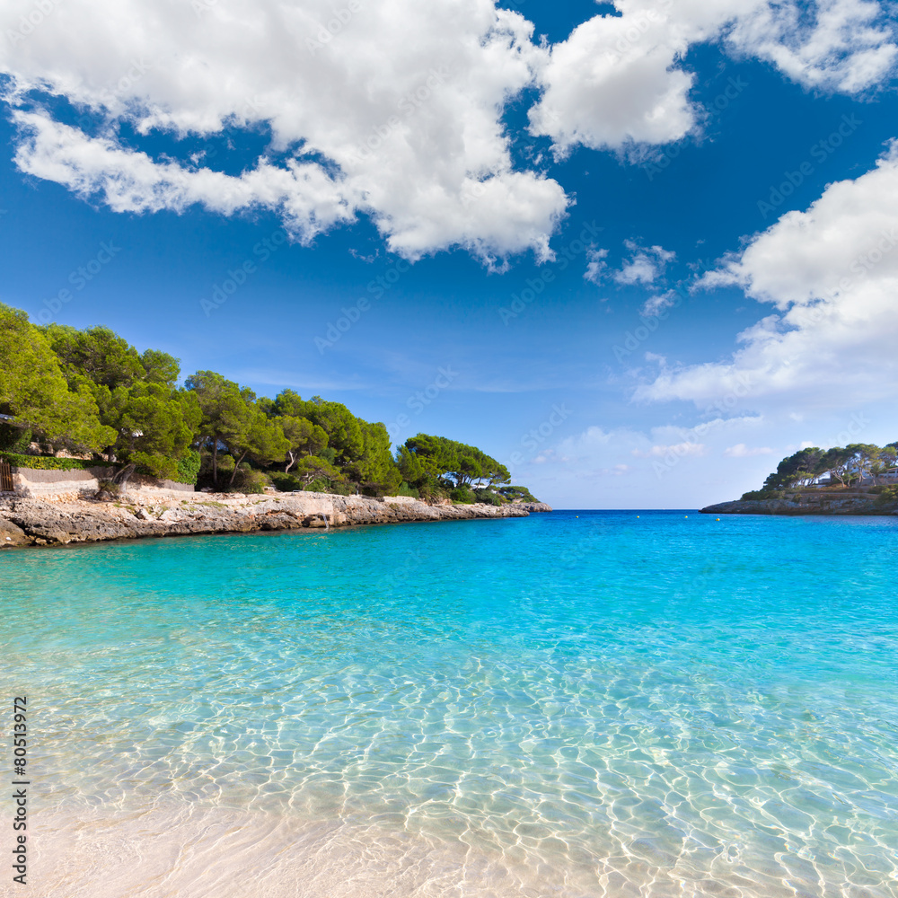 Majorca Cala Gran Dor beach in Mallorca Santanyi