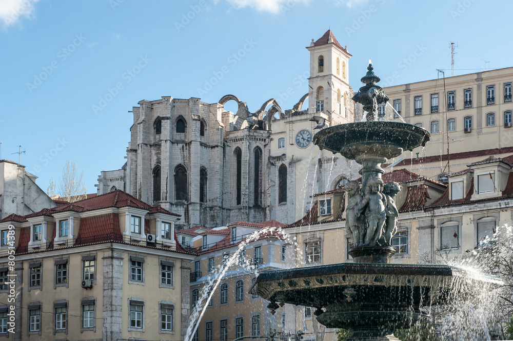 Lisbona, fontana 2