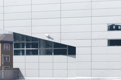 Cuadro en lienzo architectural details of modern and traditional building in comp