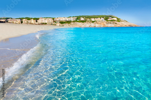 Majorca Cala Mesquida beach in Mallorca Balearic
