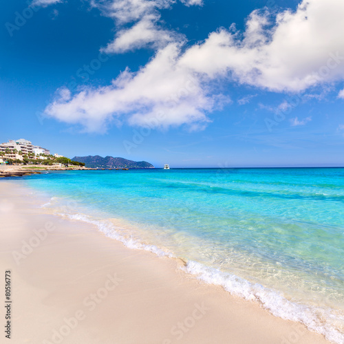 Majorca Cala Millor beach Son Servera Mallorca © lunamarina