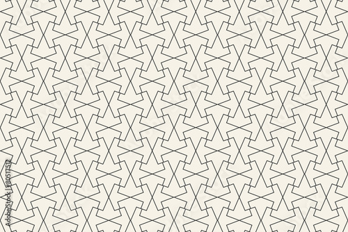 Abstract seamless geometric islamic wallpaper pattern