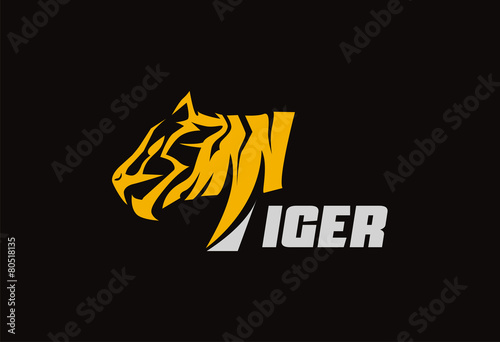 Tiger logo vector