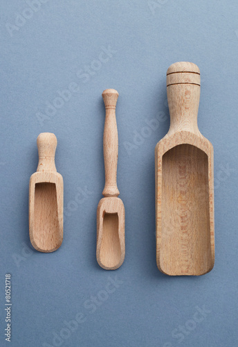 Wooden scoop