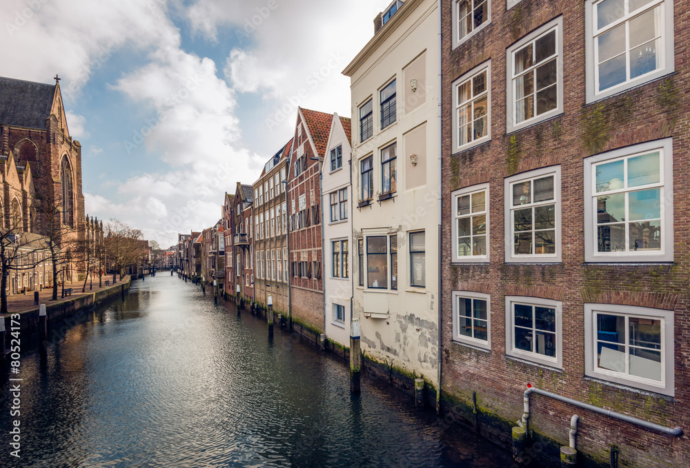 Dutch canal houses